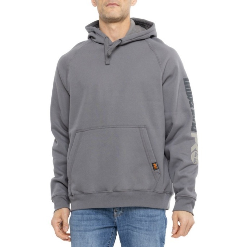 Large‎ Timberland PRO Honcho Hoodie Pullover Sweatshirt Tornado Gray